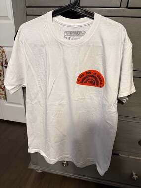 Travis Scott Astroworld Festival 2021 Three Hands Utopia Tee White